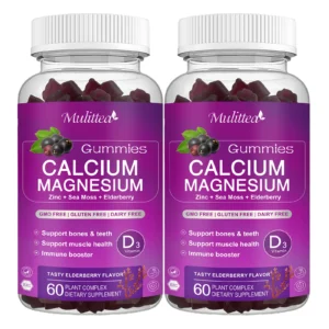 Calcium Magnesium Zinc Gummies High Absorption