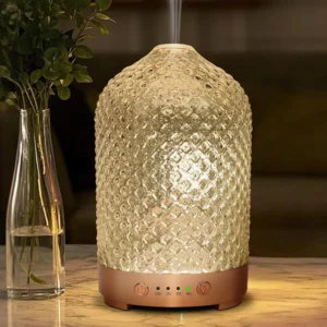 Essential Oil Diffuser 200ml, LED lights