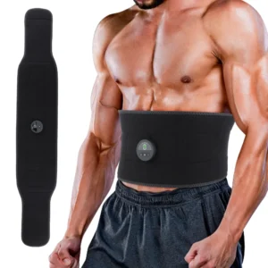 EMS Waist Abdominal Trainer Belt Muscle Stimulator Abs