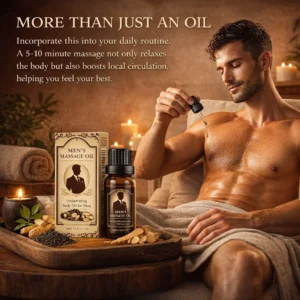 Men's Massage Oil Energy Essential Oil