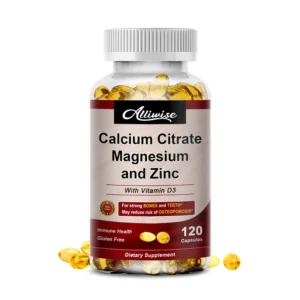 Calcium Magnesium Zinc Capsules with Vitamin D3 for Strong Bones & Nervous System Health & Promotes Cell Growth














Calcium Citrate Magnesium and Zinc