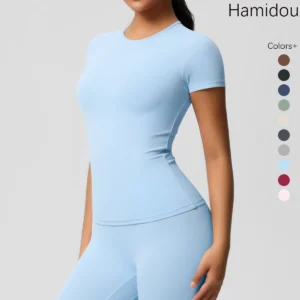 Workout Dry Fit Breathable High Elastic Sports Top Gym