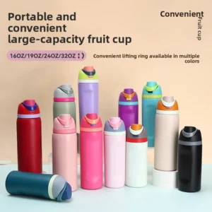 Stainless Steel Vacuum Thermos Cup 16 19 24 oz