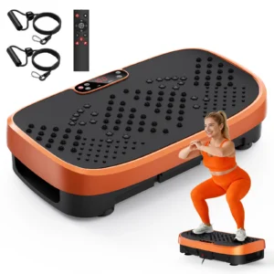 Vibration Plate Fat Burning Machine 120 Levels 330lbs Quiet Operation